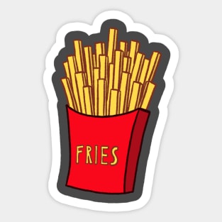 Fries Sticker